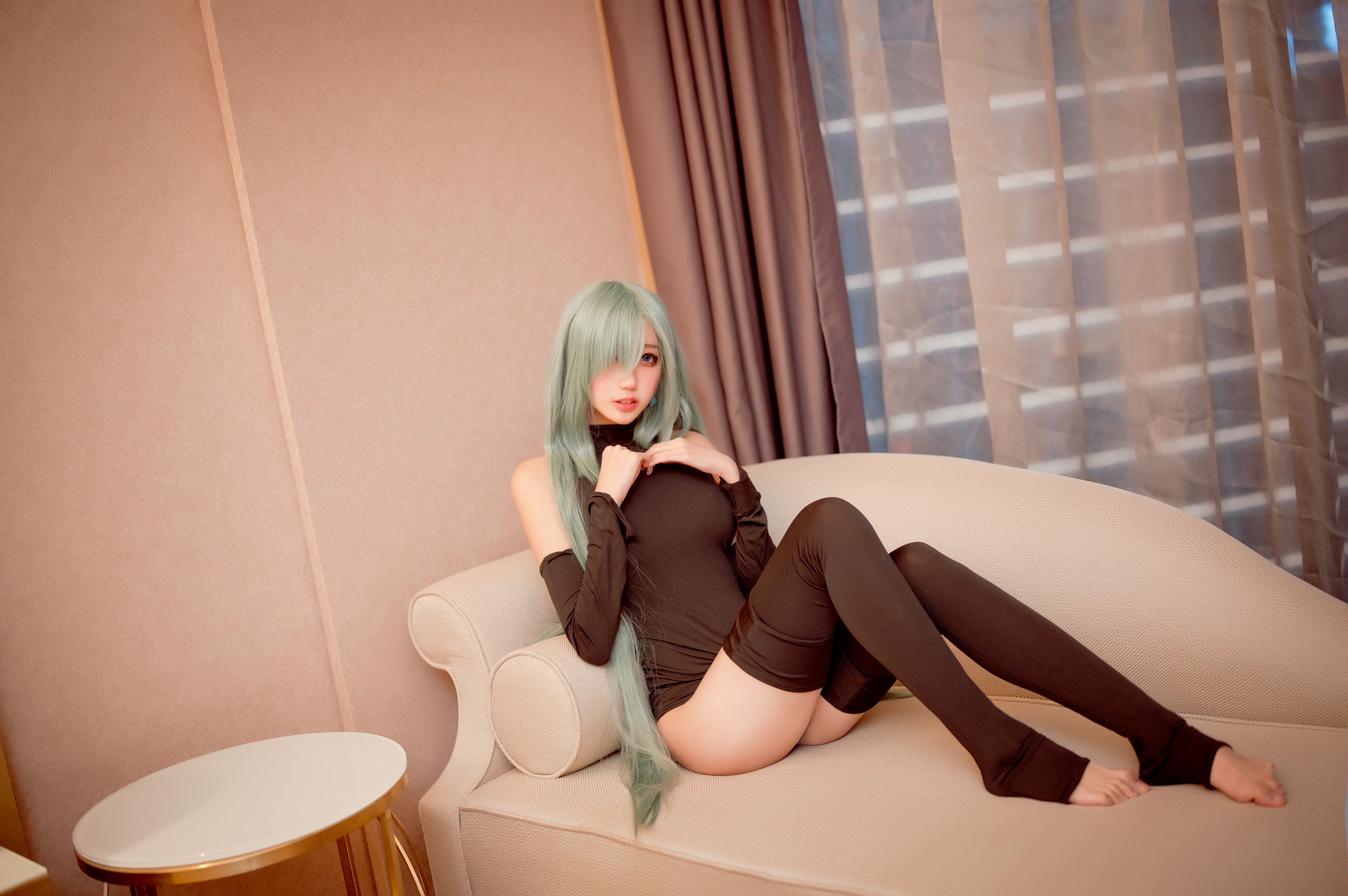 图片[1]-周叽是可爱兔兔 – NO.035 伊丽莎白连体衣 [15P]-XikXak